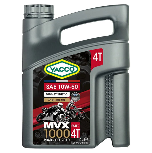 Óleo motor Yacco MVX 1000 4T SAE