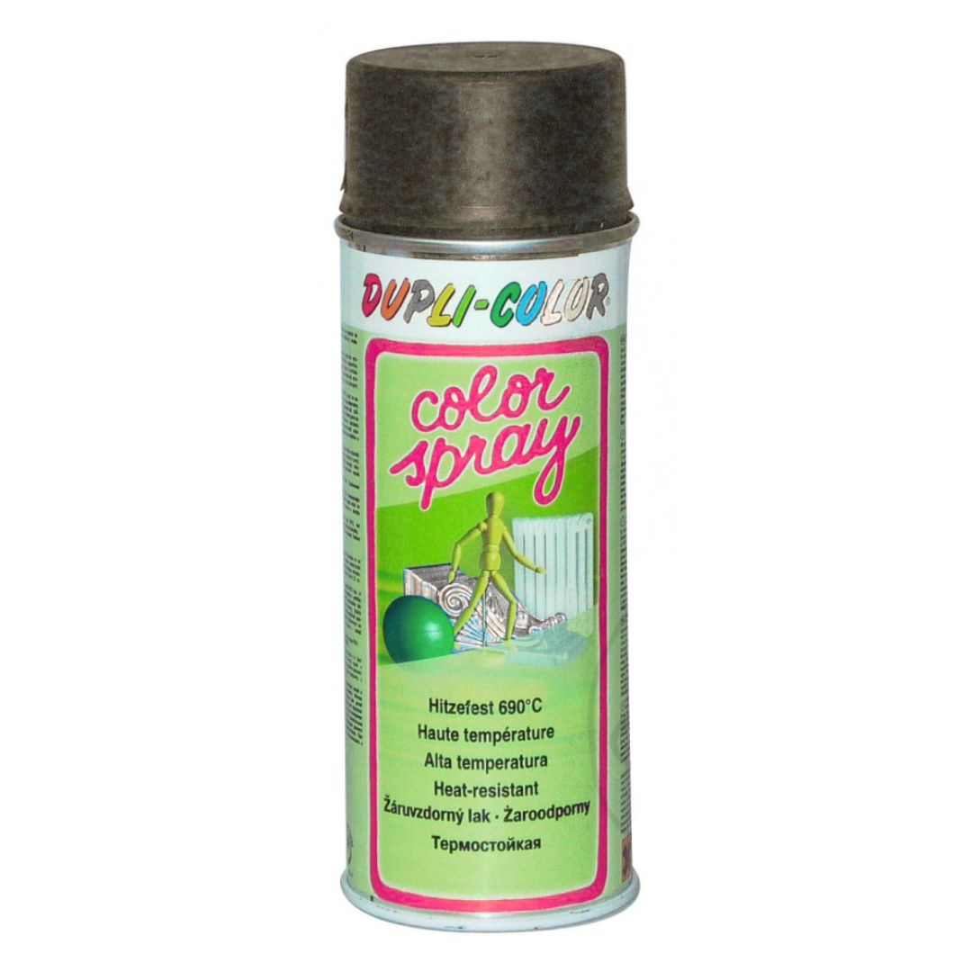 Tinta Alta Temperatura Preto Mate 690ºC 400ML