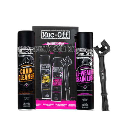 Kit Limpza corrente Muc-Off  Motorcycle Chain Care Kit