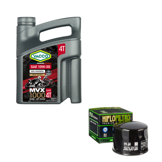Óleo Yacco MVX1000 4L + Filtro de Óleo Hiflo