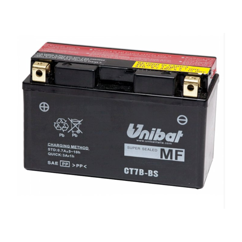 Bateria UNIBAT CT7B-BS 12V 6.5AH