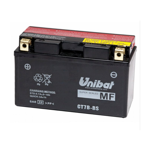 Bateria UNIBAT CT7B-BS 12V 6.5AH